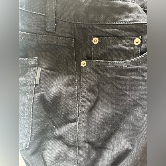 Saint Laurent DO5 women skinny mid rise jeans black sz:32 made in Italy - Picture 7 of 10